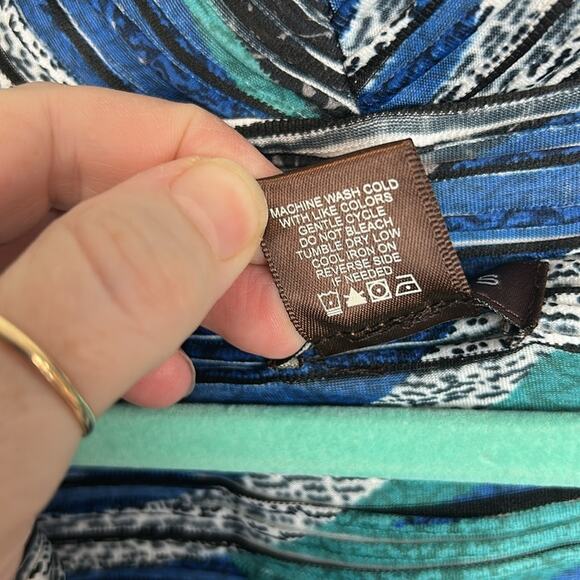 NWT Multiples Lightweight Topper Jacket Art To Wear Women’s Size XL Abstract - Picture 7 of 9